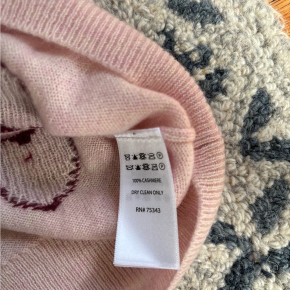 Christian Soriano cashmere heart sweater - Picture 3 of 3